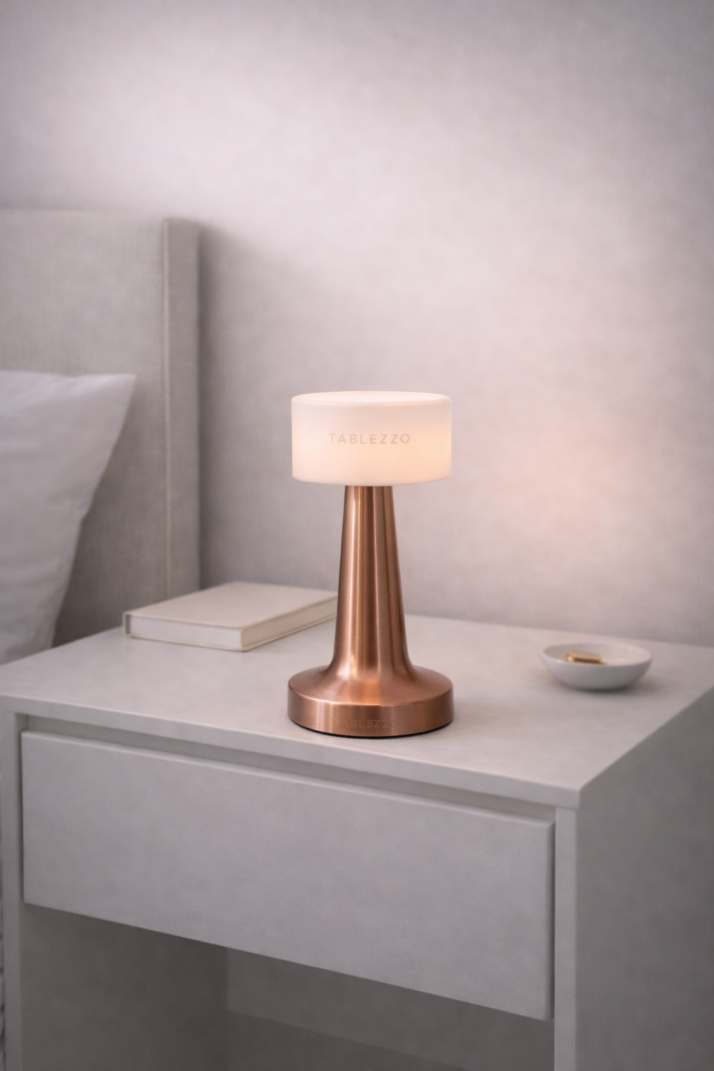 Lámpara Minimalista Touch – 21 cm | Tablezzo